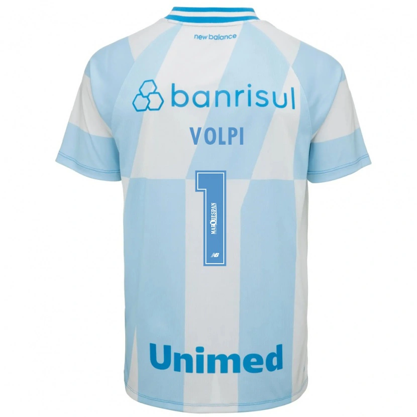 Danxen Dames Tiago Volpi #1 Lichtblauw Wit Uitshirt Uittenue 2026/27 T-Shirt