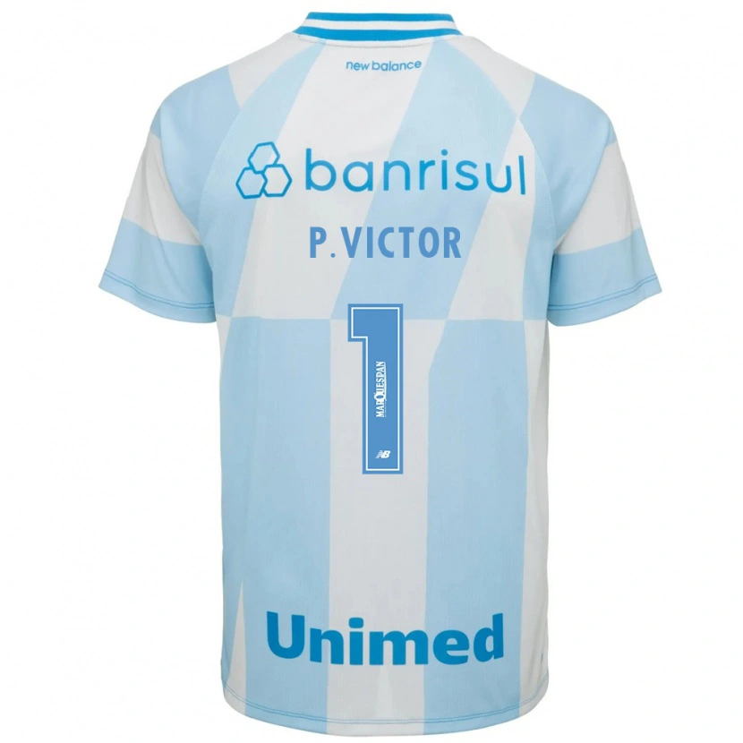 Danxen Dames Paulo Victor #1 Lichtblauw Wit Uitshirt Uittenue 2026/27 T-Shirt