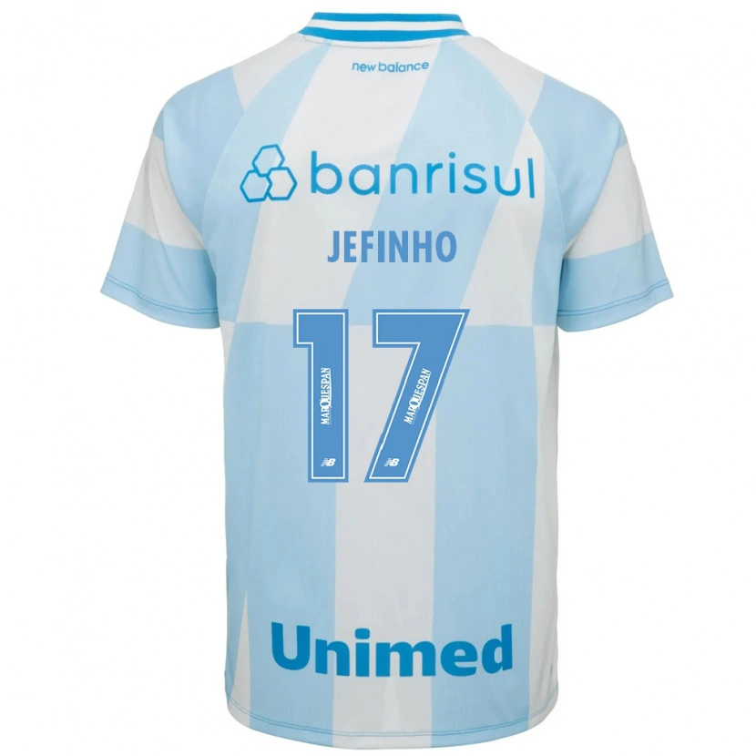 Danxen Dames Jefinho #17 Lichtblauw Wit Uitshirt Uittenue 2026/27 T-Shirt
