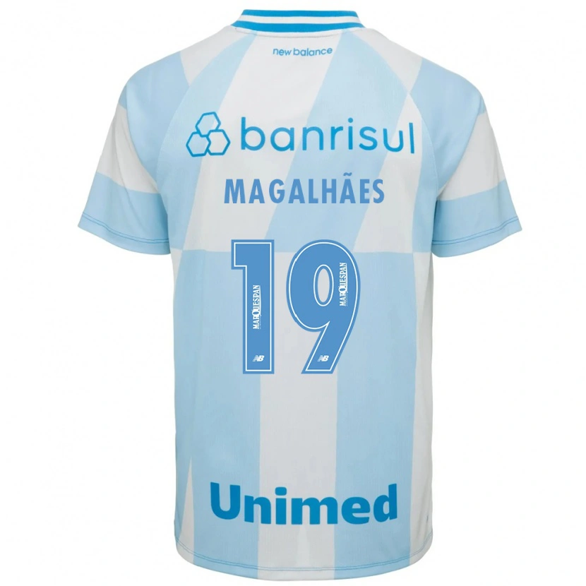 Danxen Dames Fellipe Magalhães #19 Lichtblauw Wit Uitshirt Uittenue 2026/27 T-Shirt
