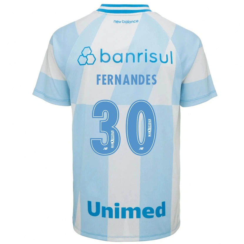 Danxen Dames Raquel Fernandes #30 Lichtblauw Wit Uitshirt Uittenue 2026/27 T-Shirt
