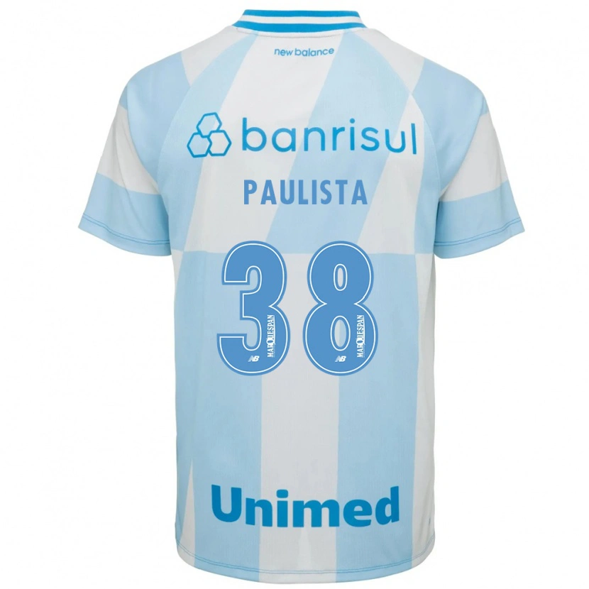 Danxen Dames Caio Paulista #38 Lichtblauw Wit Uitshirt Uittenue 2026/27 T-Shirt