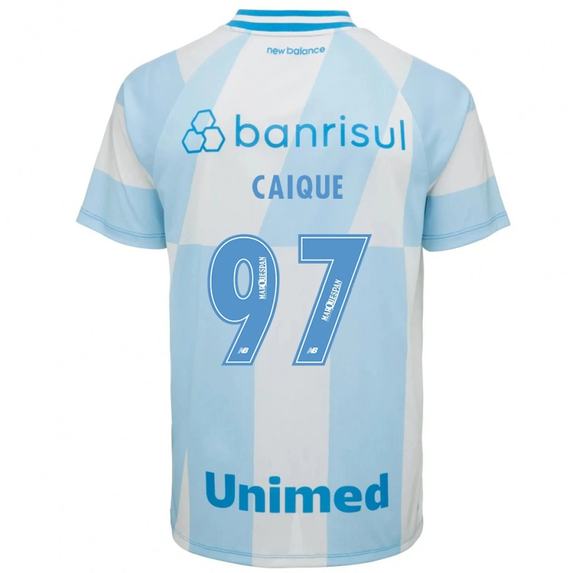 Danxen Dames Caíque #97 Lichtblauw Wit Uitshirt Uittenue 2026/27 T-Shirt