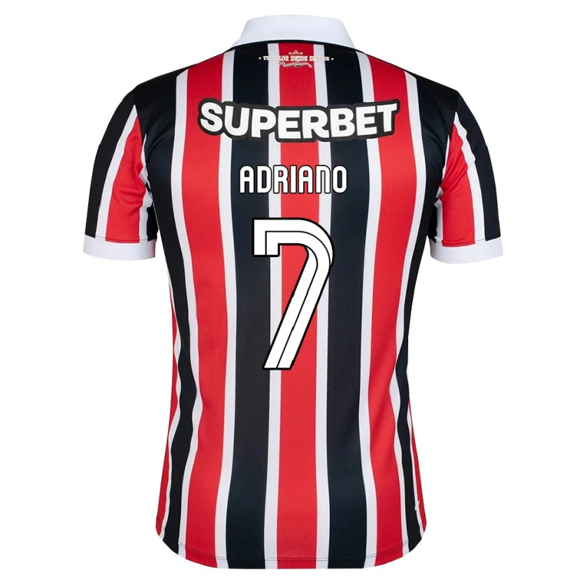 Danxen Dames João Adriano #7 Rood Wit Zwart Uitshirt Uittenue 2026/27 T-Shirt