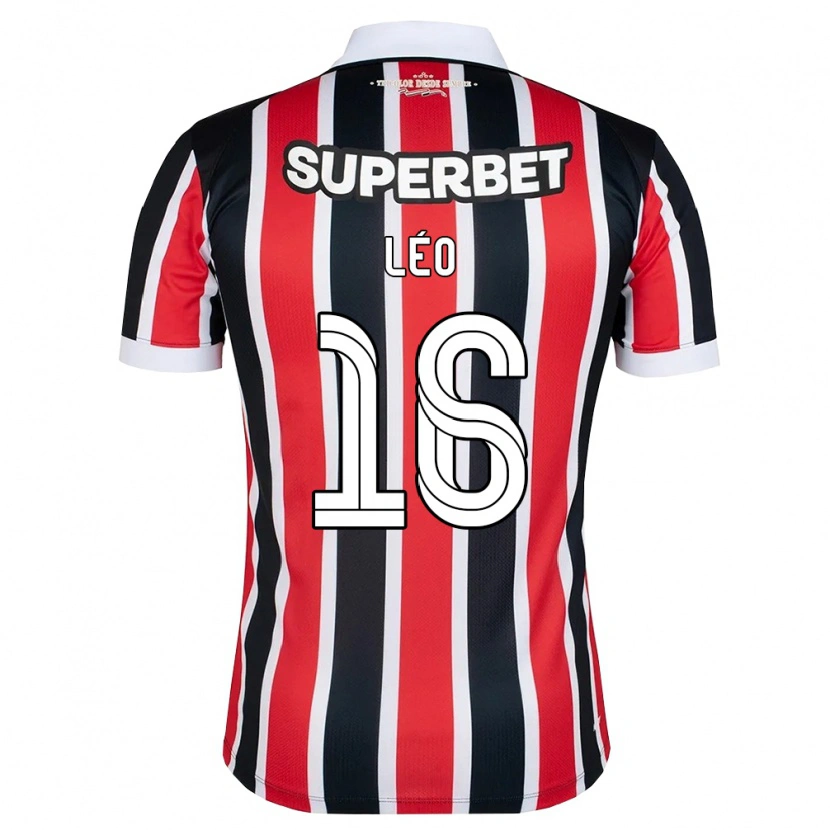 Danxen Dames Leo #16 Rood Wit Zwart Uitshirt Uittenue 2026/27 T-Shirt