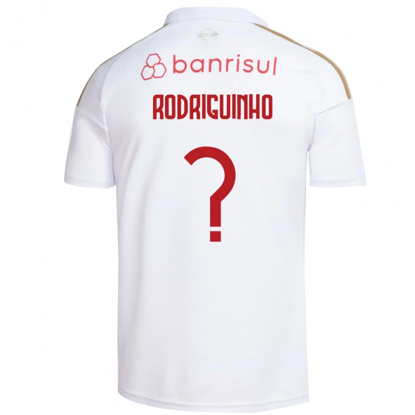 Danxen Dames Rodriguinho #0 Wit Rood Uitshirt Uittenue 2026/27 T-Shirt