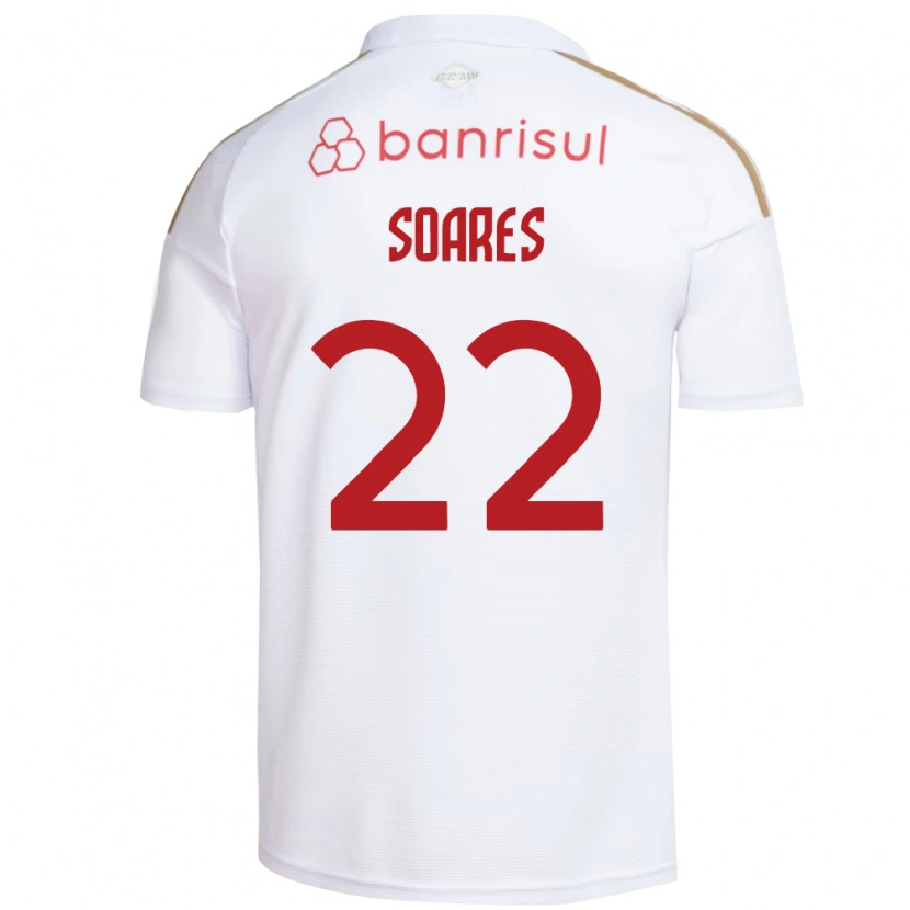 Danxen Dames Guilherme Soares #22 Wit Rood Uitshirt Uittenue 2026/27 T-Shirt