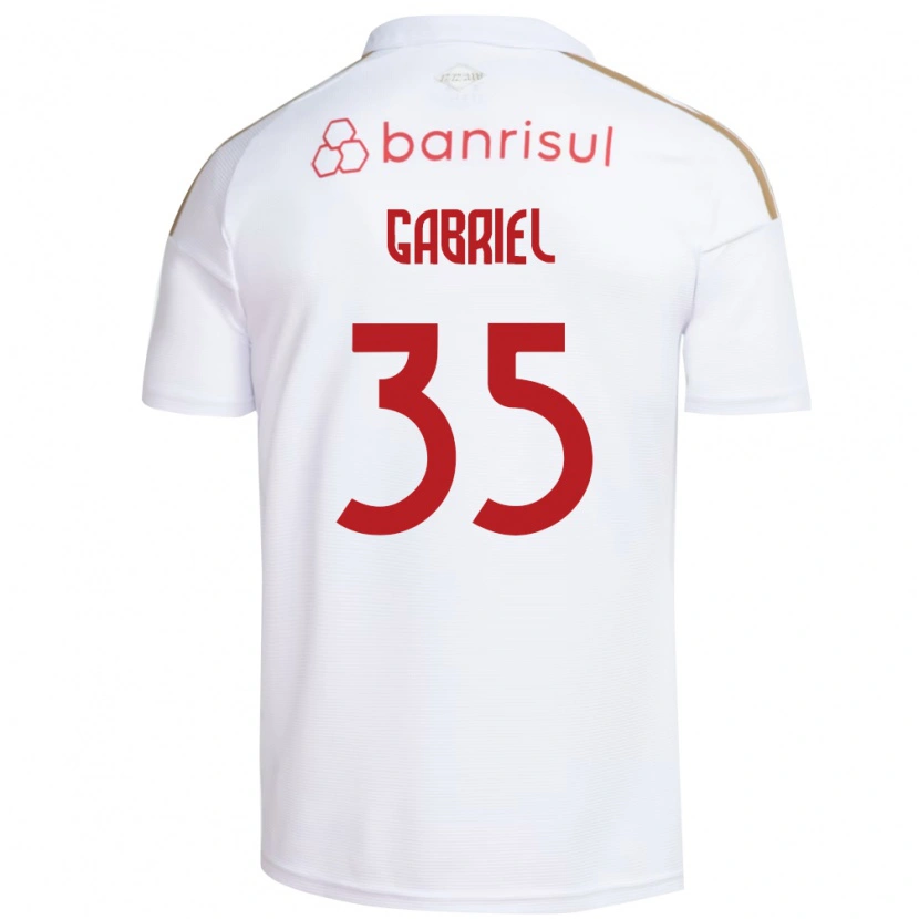 Danxen Dames Ze Gabriel #35 Wit Rood Uitshirt Uittenue 2026/27 T-Shirt