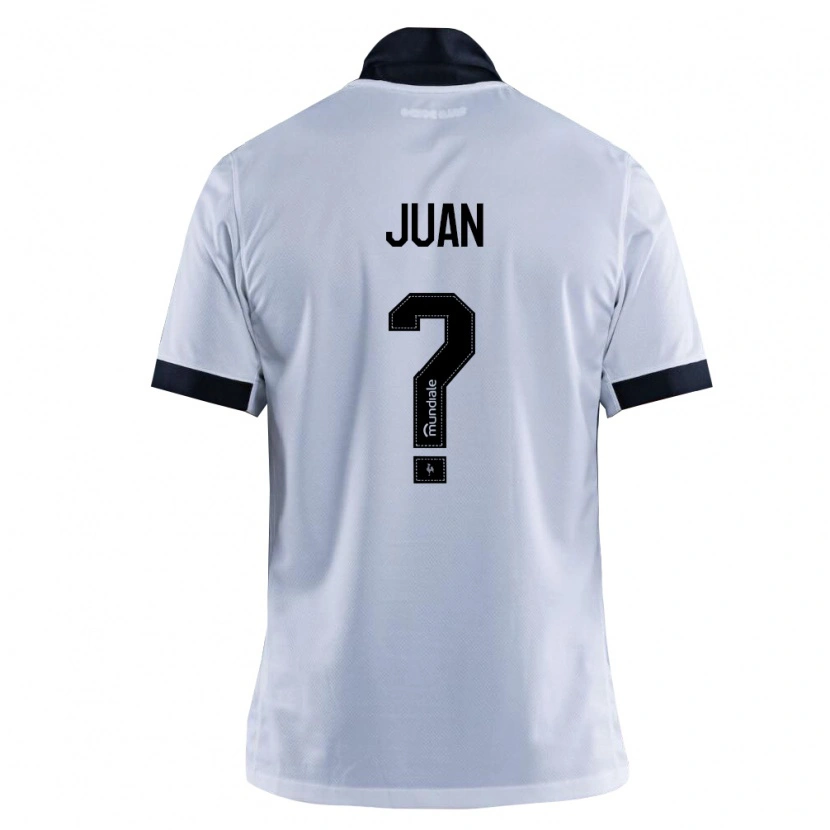 Danxen Dames Thiago Juan #0 Zwart Wit Uitshirt Uittenue 2026/27 T-Shirt