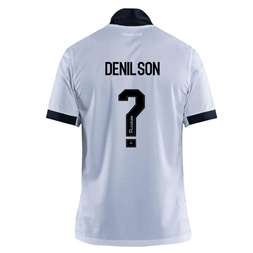 Danxen Dames Denilson #0 Zwart Wit Uitshirt Uittenue 2026/27 T-Shirt
