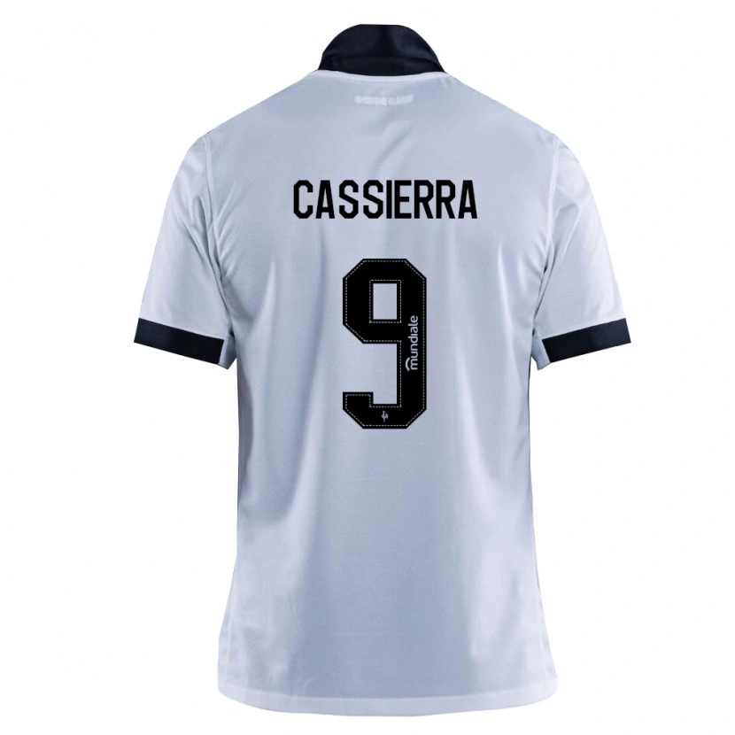 Danxen Dames Mateo Cassierra #9 Zwart Wit Uitshirt Uittenue 2026/27 T-Shirt