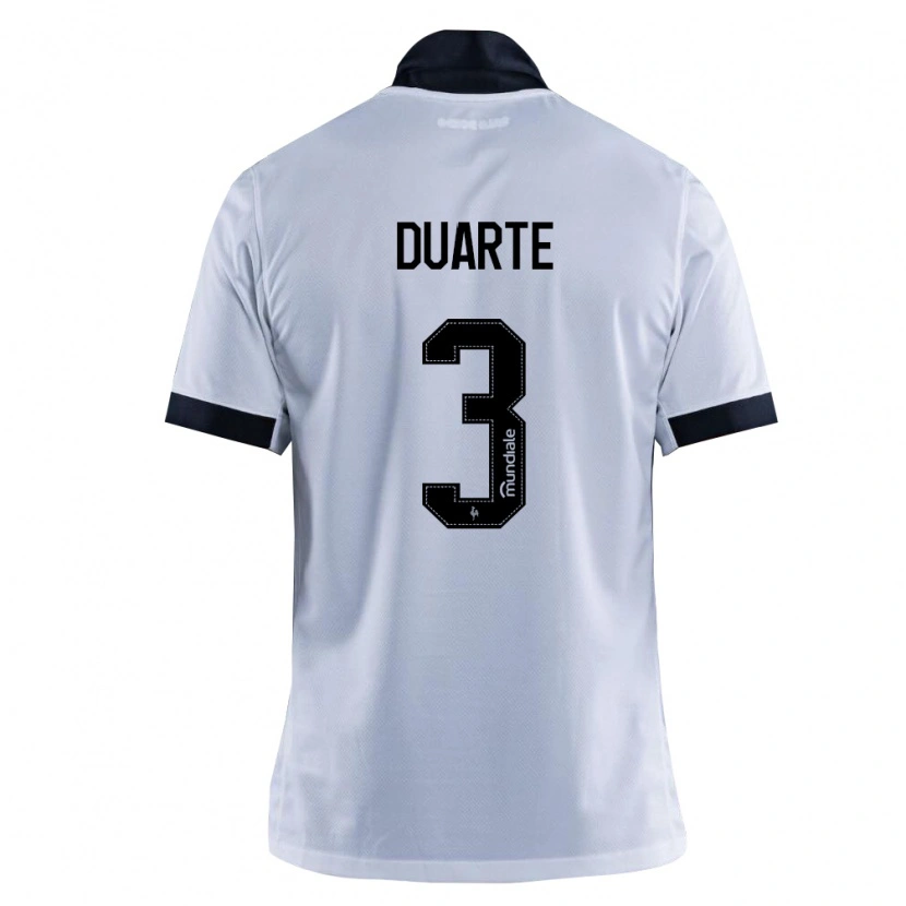 Danxen Dames Léo Duarte #3 Zwart Wit Uitshirt Uittenue 2026/27 T-Shirt