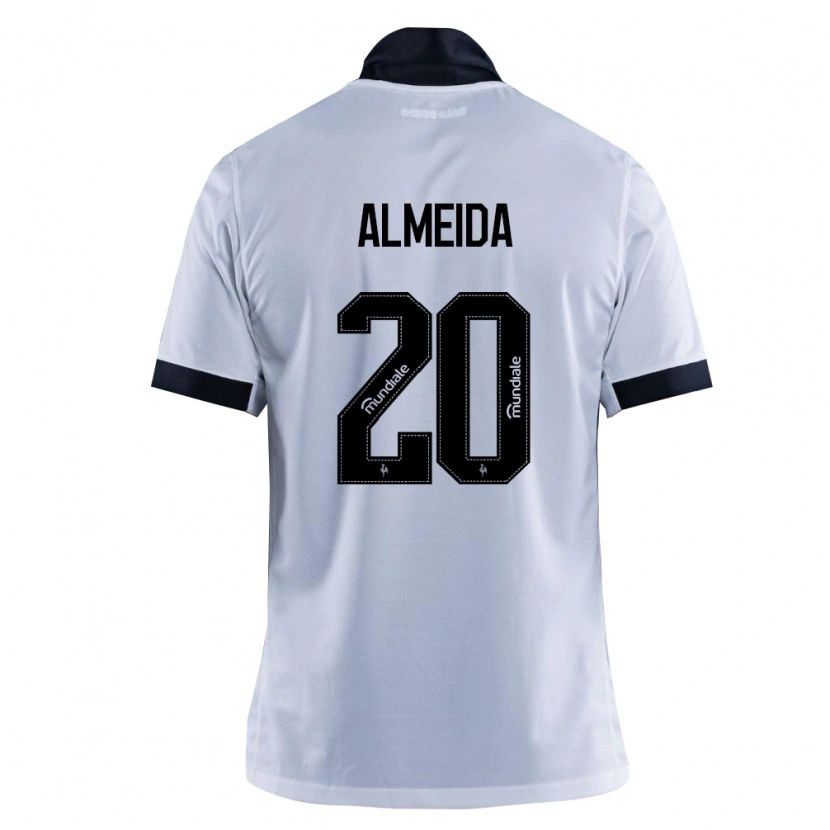 Danxen Dames Vinicius Almeida #20 Zwart Wit Uitshirt Uittenue 2026/27 T-Shirt