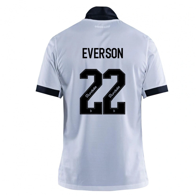 Danxen Dames Everson Felipe Marques Pires #22 Zwart Wit Uitshirt Uittenue 2026/27 T-Shirt