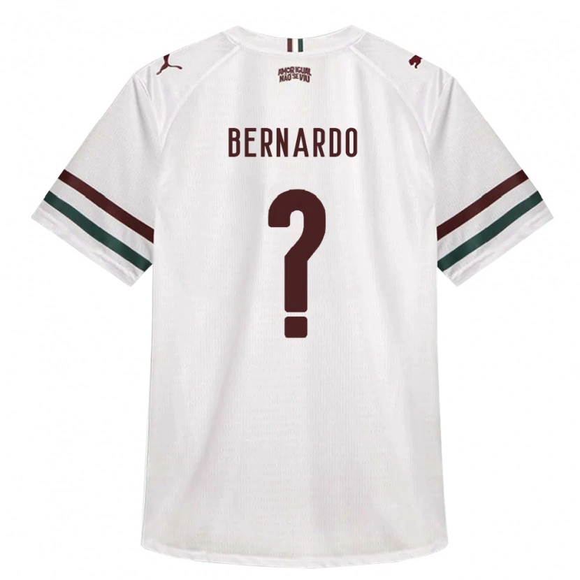Danxen Dames Bernardo André Goulart Gil Alcantara #0 Wit Groen Bordeaux Rood Uitshirt Uittenue 2026/27 T-Shirt
