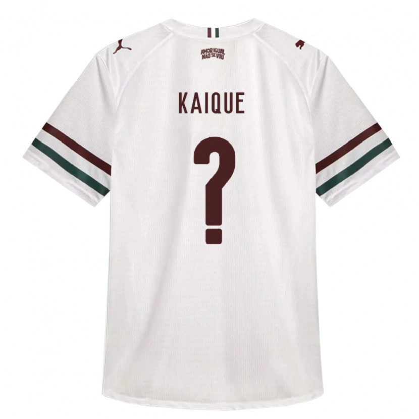 Danxen Dames Kaique Souza Pereira #0 Wit Groen Bordeaux Rood Uitshirt Uittenue 2026/27 T-Shirt