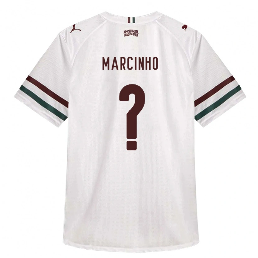 Danxen Dames Márcio Marques Santana #0 Wit Groen Bordeaux Rood Uitshirt Uittenue 2026/27 T-Shirt