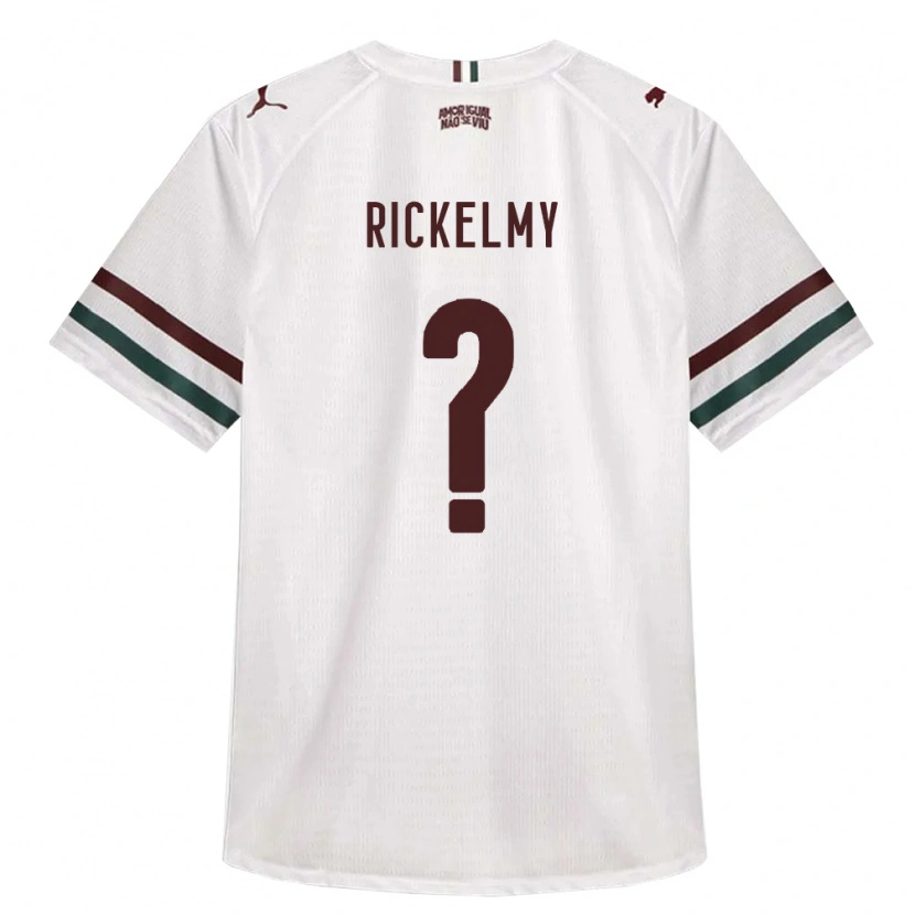 Danxen Dames Rickelmy Santos Moreira #0 Wit Groen Bordeaux Rood Uitshirt Uittenue 2026/27 T-Shirt