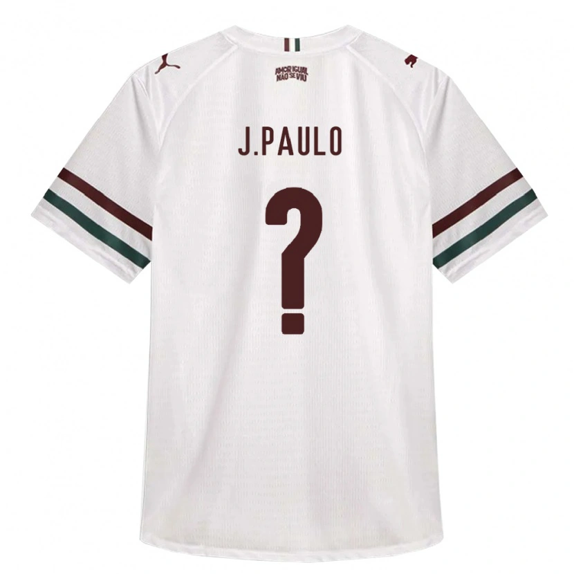 Danxen Dames João Paulo #0 Wit Groen Bordeaux Rood Uitshirt Uittenue 2026/27 T-Shirt