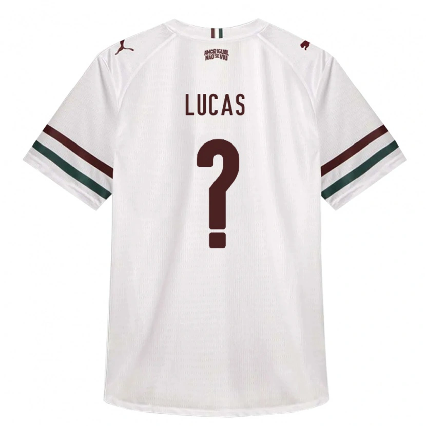 Danxen Dames Pedro Lucas #0 Wit Groen Bordeaux Rood Uitshirt Uittenue 2026/27 T-Shirt