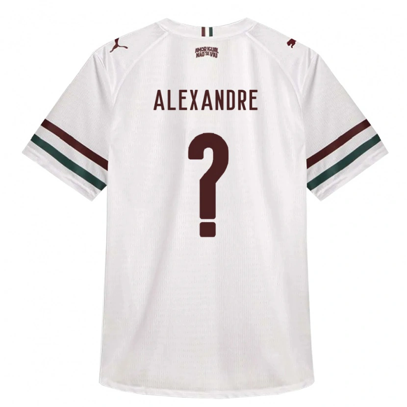 Danxen Dames Alexandre #0 Wit Groen Bordeaux Rood Uitshirt Uittenue 2026/27 T-Shirt