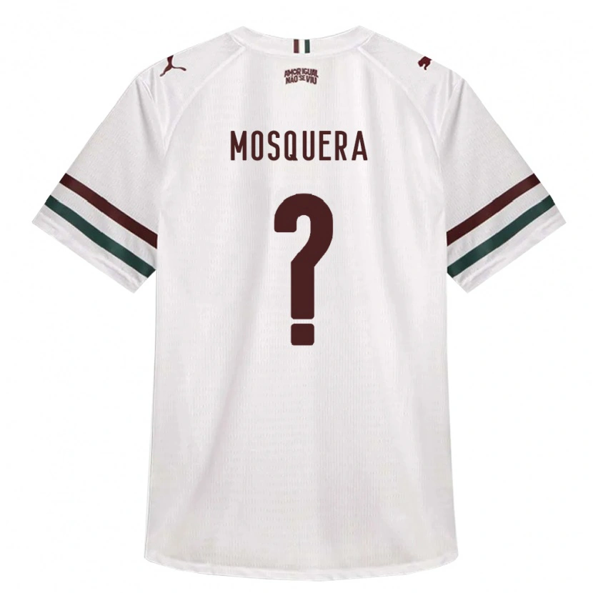 Danxen Dames Yuleiver Mosquera #0 Wit Groen Bordeaux Rood Uitshirt Uittenue 2026/27 T-Shirt