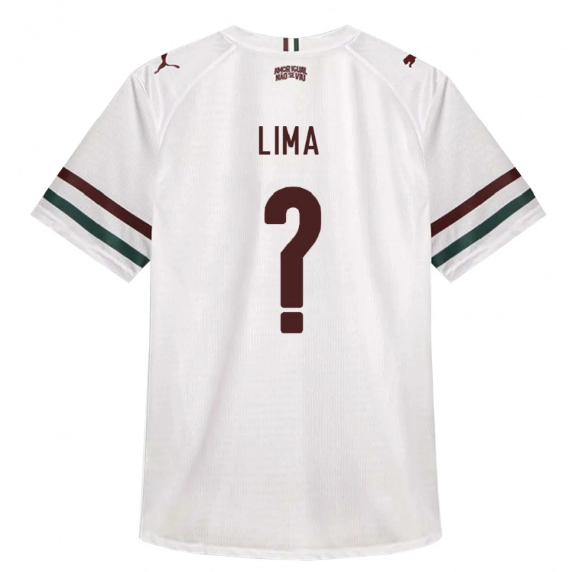 Danxen Dames Daniel Lima #0 Wit Groen Bordeaux Rood Uitshirt Uittenue 2026/27 T-Shirt