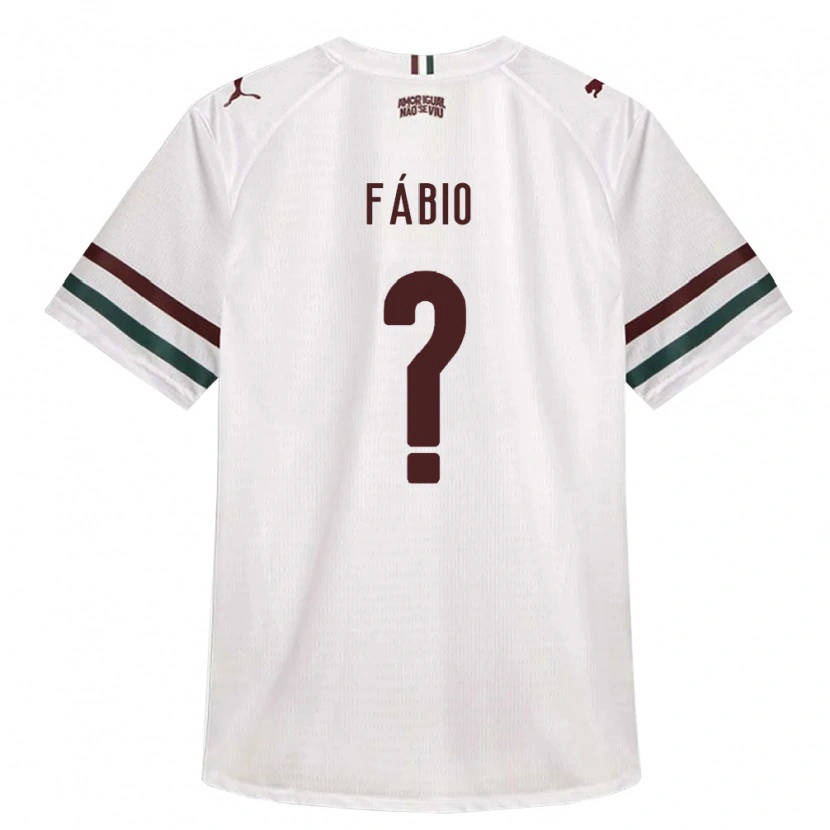 Danxen Dames Fábio #0 Wit Groen Bordeaux Rood Uitshirt Uittenue 2026/27 T-Shirt