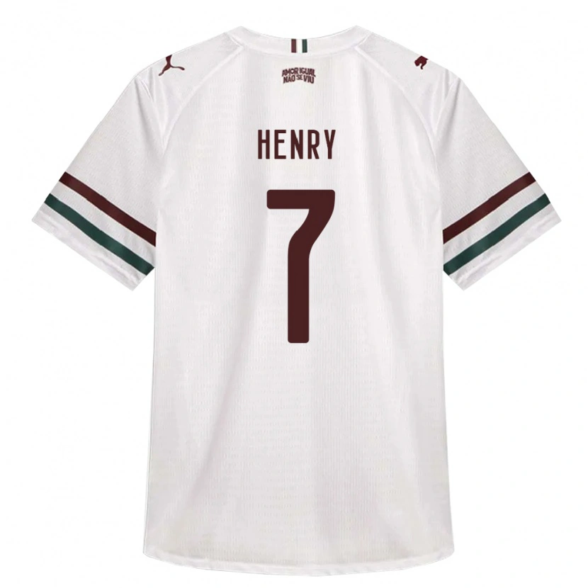 Danxen Dames Paul Henry #7 Wit Groen Bordeaux Rood Uitshirt Uittenue 2026/27 T-Shirt