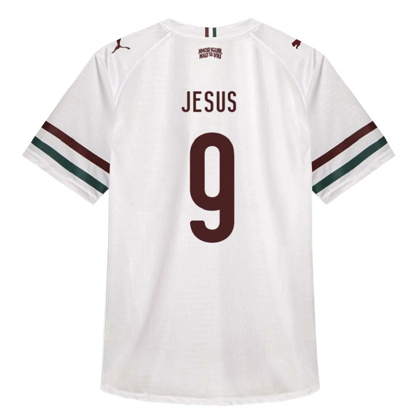 Danxen Dames Kauan Jesus #9 Wit Groen Bordeaux Rood Uitshirt Uittenue 2026/27 T-Shirt