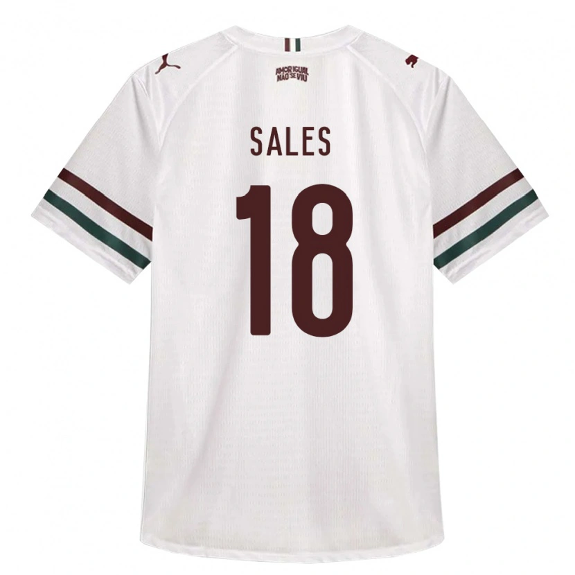 Danxen Dames Ruan Sales #18 Wit Groen Bordeaux Rood Uitshirt Uittenue 2026/27 T-Shirt