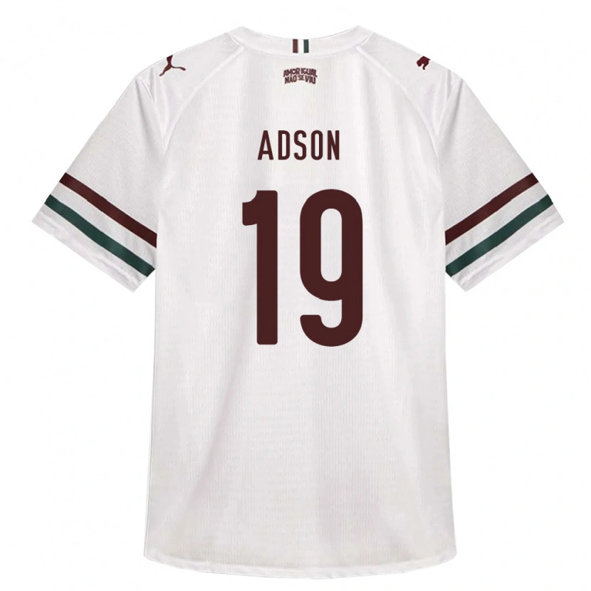 Danxen Dames Adsonnaldo Ferreira Nascimento #19 Wit Groen Bordeaux Rood Uitshirt Uittenue 2026/27 T-Shirt