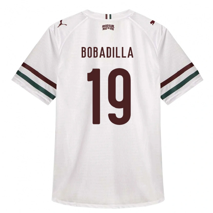 Danxen Dames Raul Bobadilla #19 Wit Groen Bordeaux Rood Uitshirt Uittenue 2026/27 T-Shirt