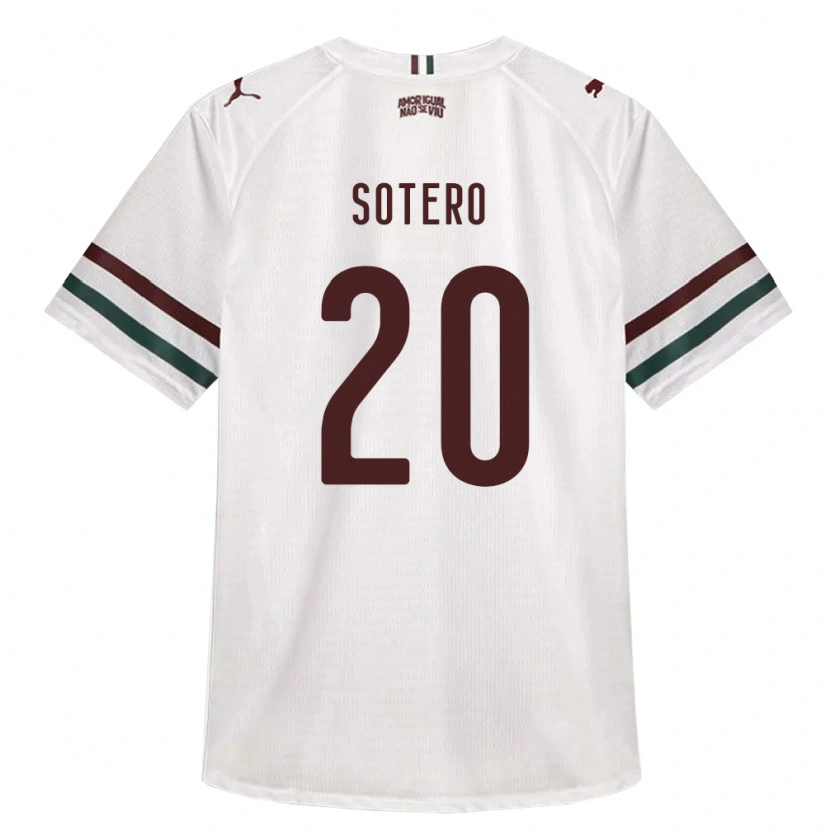 Danxen Dames Kamilla Sotero #20 Wit Groen Bordeaux Rood Uitshirt Uittenue 2026/27 T-Shirt