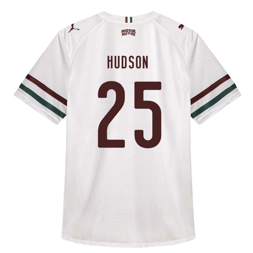 Danxen Dames Hudson #25 Wit Groen Bordeaux Rood Uitshirt Uittenue 2026/27 T-Shirt