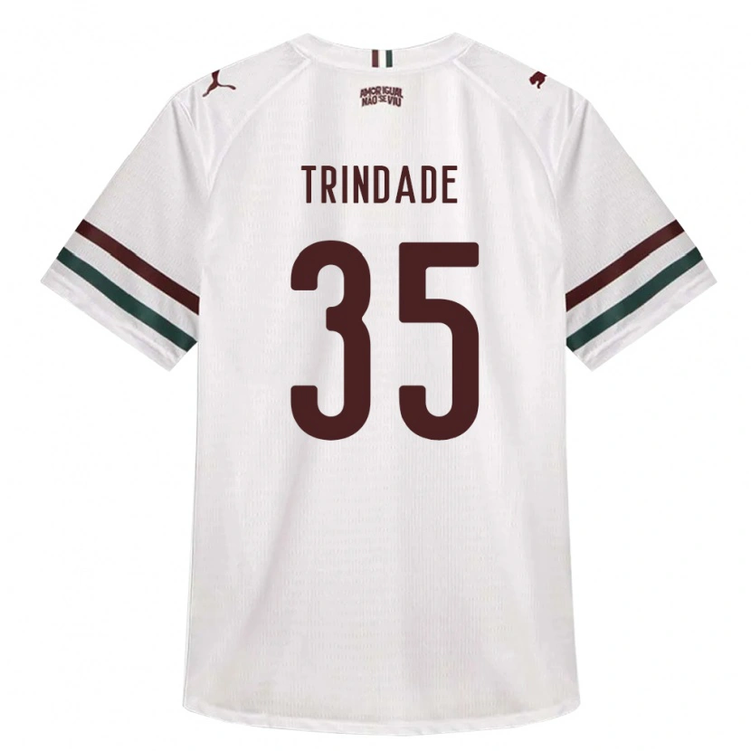 Danxen Dames Andre Trindade #35 Wit Groen Bordeaux Rood Uitshirt Uittenue 2026/27 T-Shirt