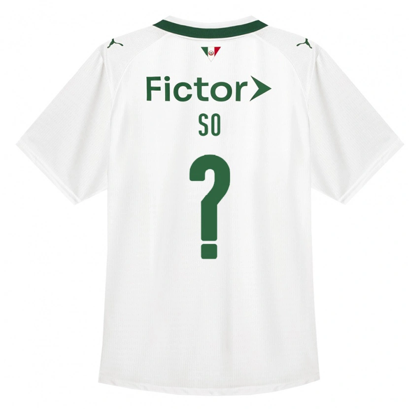 Danxen Dames Fábio Só #0 Groen Wit Uitshirt Uittenue 2026/27 T-Shirt