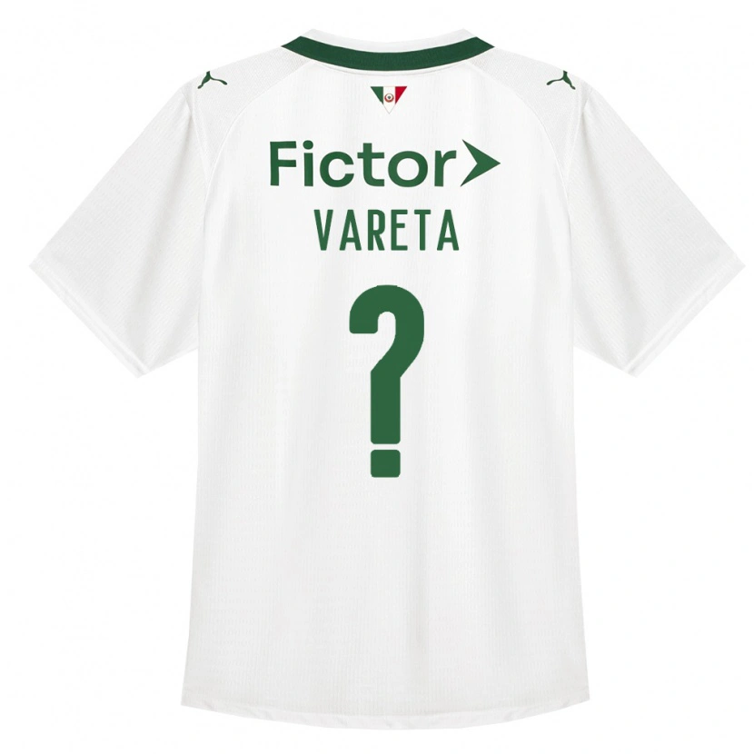 Danxen Dames Gabriel Vareta #0 Groen Wit Uitshirt Uittenue 2026/27 T-Shirt
