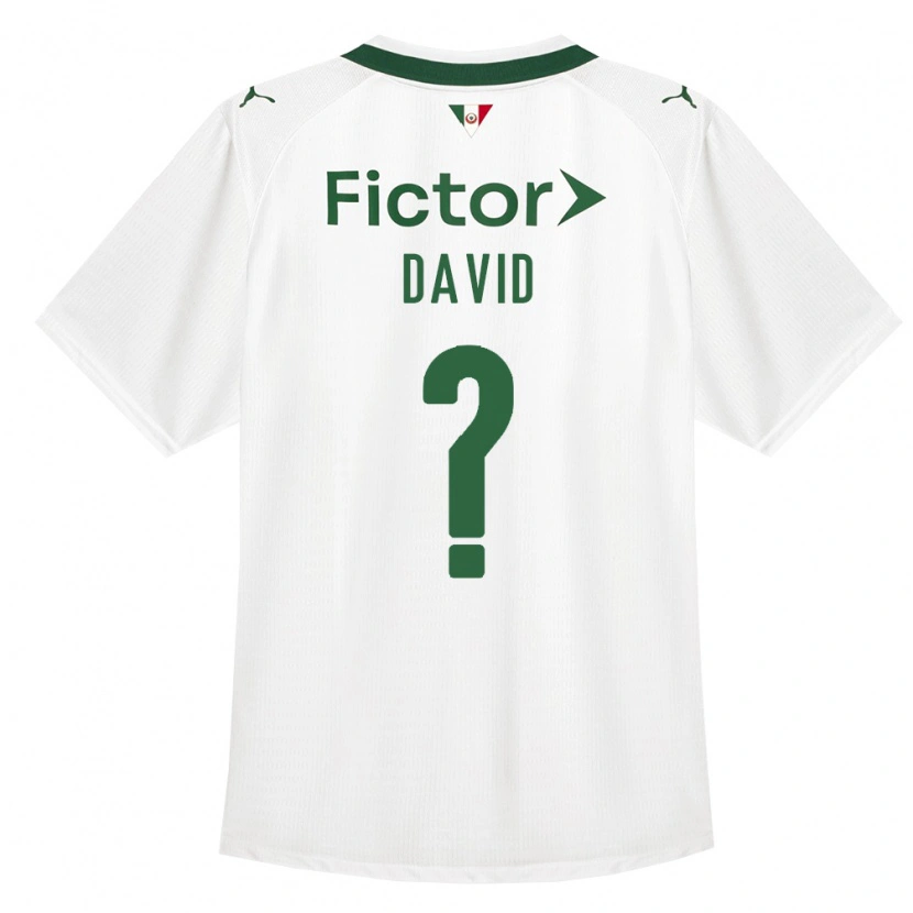 Danxen Dames David #0 Groen Wit Uitshirt Uittenue 2026/27 T-Shirt