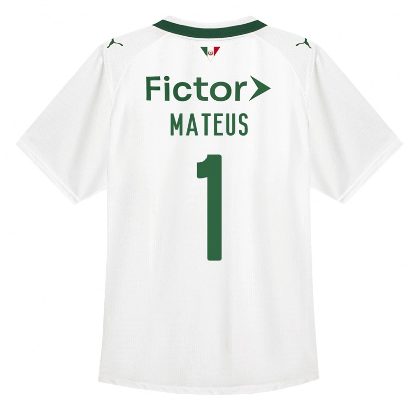 Danxen Dames Mateus #1 Groen Wit Uitshirt Uittenue 2026/27 T-Shirt