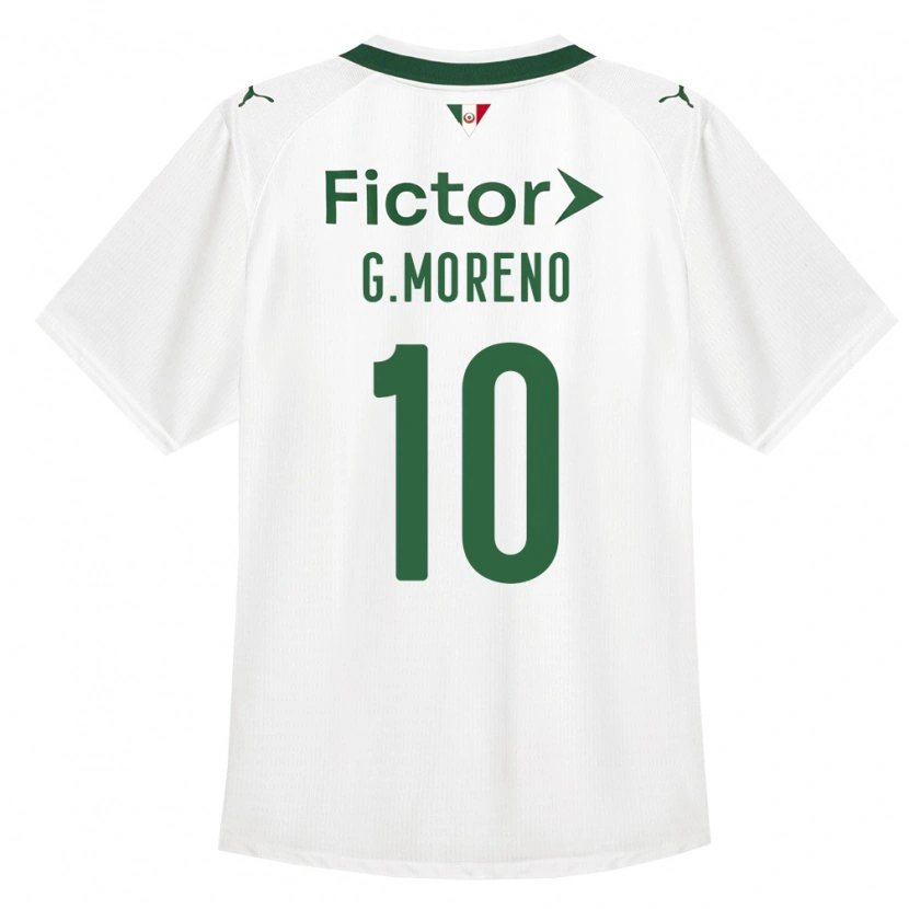 Danxen Dames Gerardo Moreno #10 Groen Wit Uitshirt Uittenue 2026/27 T-Shirt