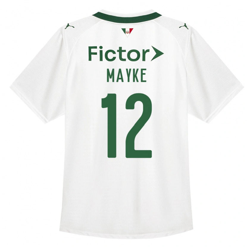 Danxen Dames Mayke #12 Groen Wit Uitshirt Uittenue 2026/27 T-Shirt