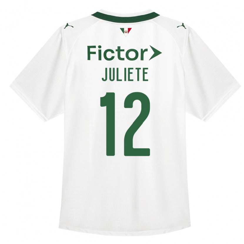 Danxen Dames Juliete #12 Groen Wit Uitshirt Uittenue 2026/27 T-Shirt