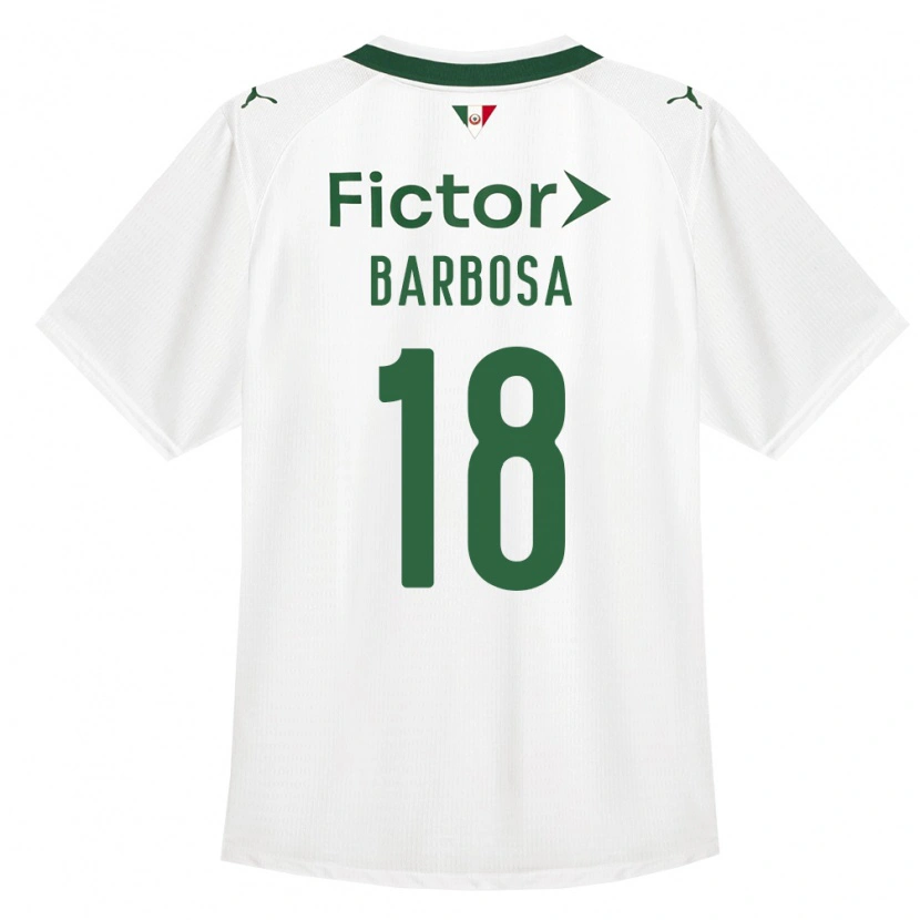 Danxen Dames Danilo Barbosa #18 Groen Wit Uitshirt Uittenue 2026/27 T-Shirt