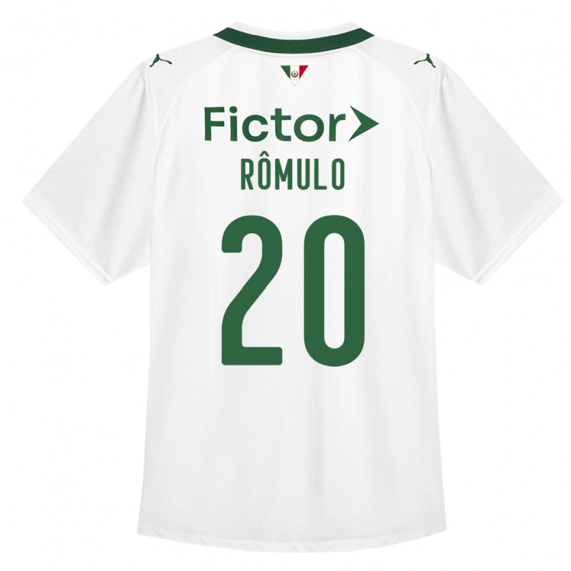 Danxen Dames Rômulo #20 Groen Wit Uitshirt Uittenue 2026/27 T-Shirt