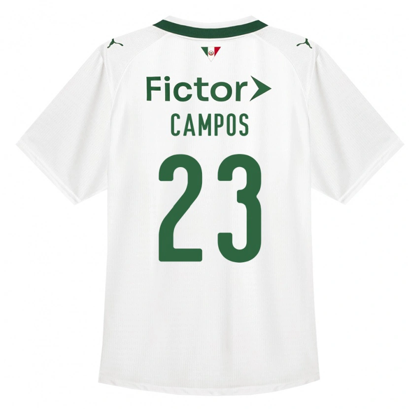 Danxen Dames Victor Campos #23 Groen Wit Uitshirt Uittenue 2026/27 T-Shirt