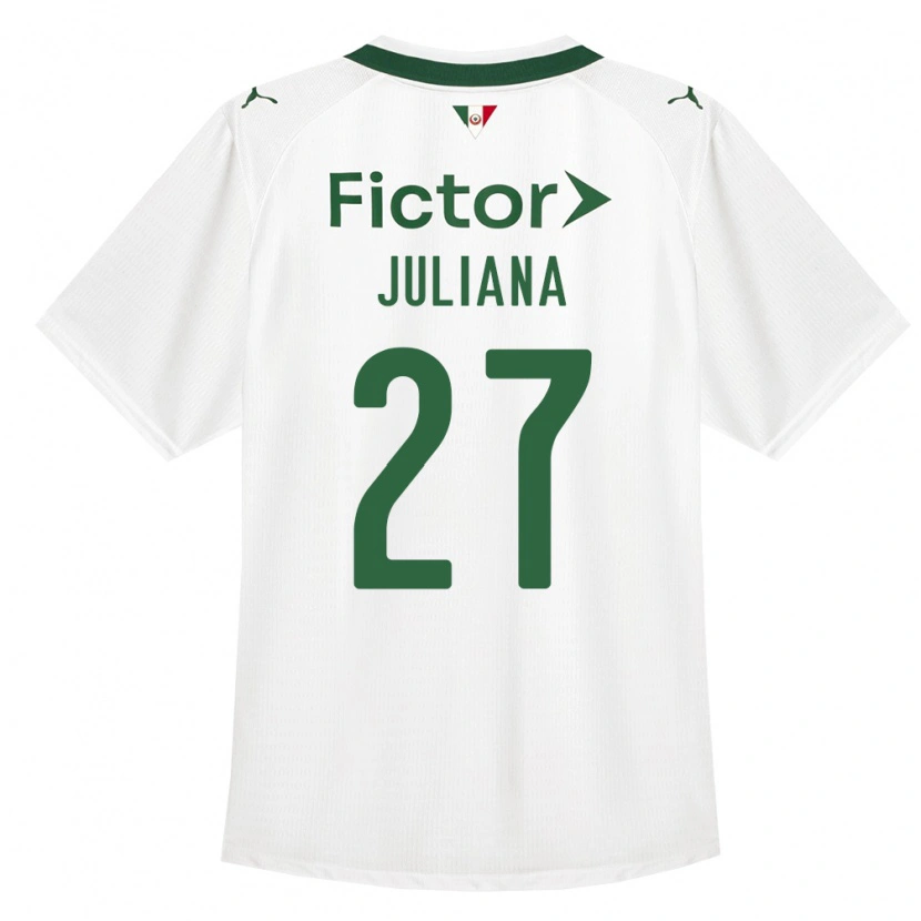 Danxen Dames Juliana #27 Groen Wit Uitshirt Uittenue 2026/27 T-Shirt