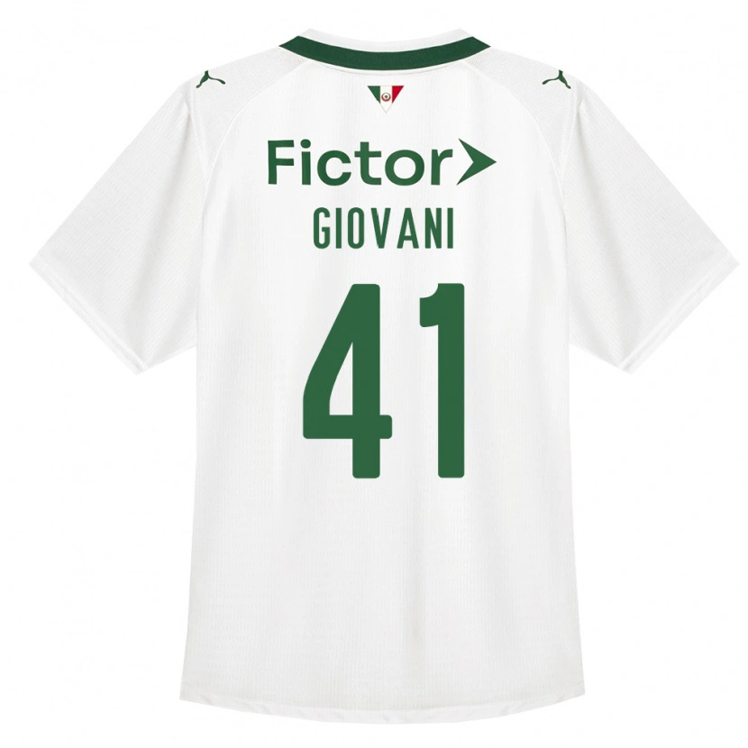 Danxen Dames Giovani #41 Groen Wit Uitshirt Uittenue 2026/27 T-Shirt