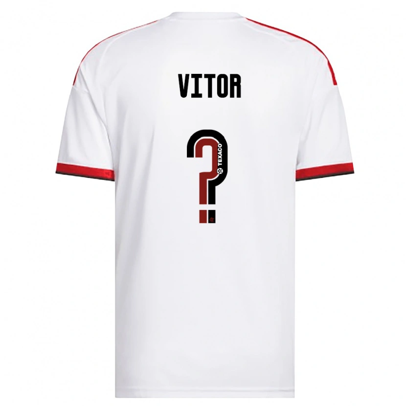 Danxen Dames João Vitor #0 Wit Rood Zwart Uitshirt Uittenue 2026/27 T-Shirt