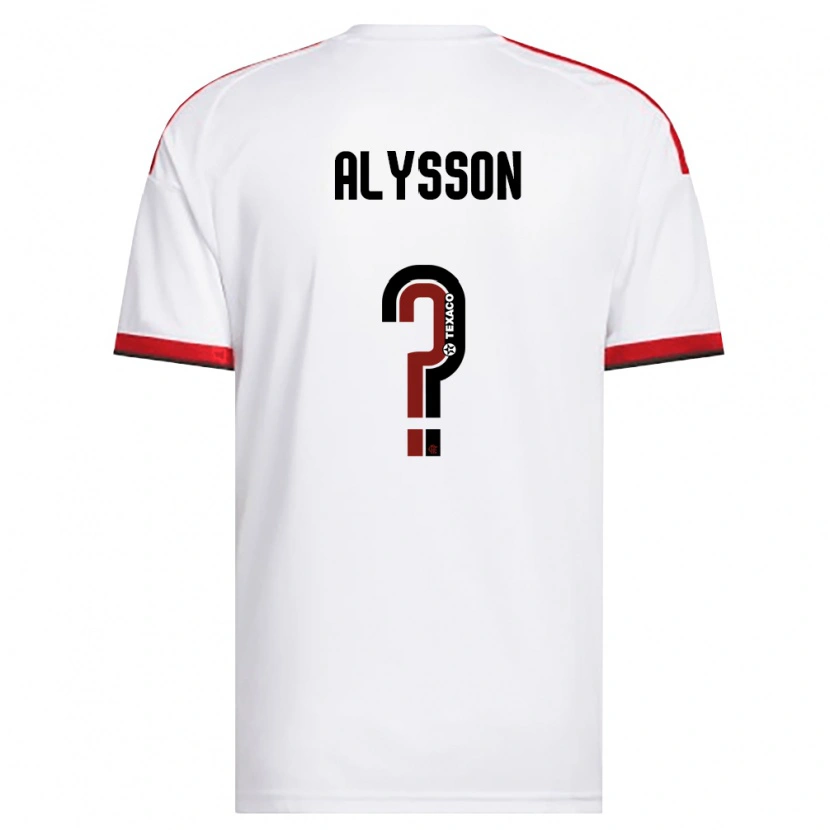 Danxen Dames Alysson #0 Wit Rood Zwart Uitshirt Uittenue 2026/27 T-Shirt